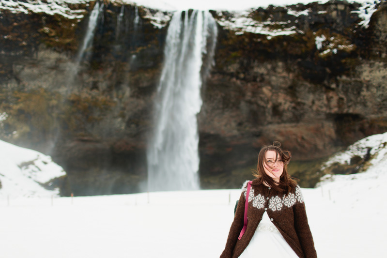 winter iceland wedding photos