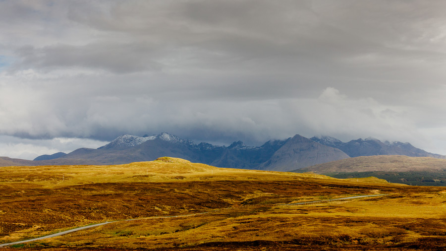 black cuillin hills skye