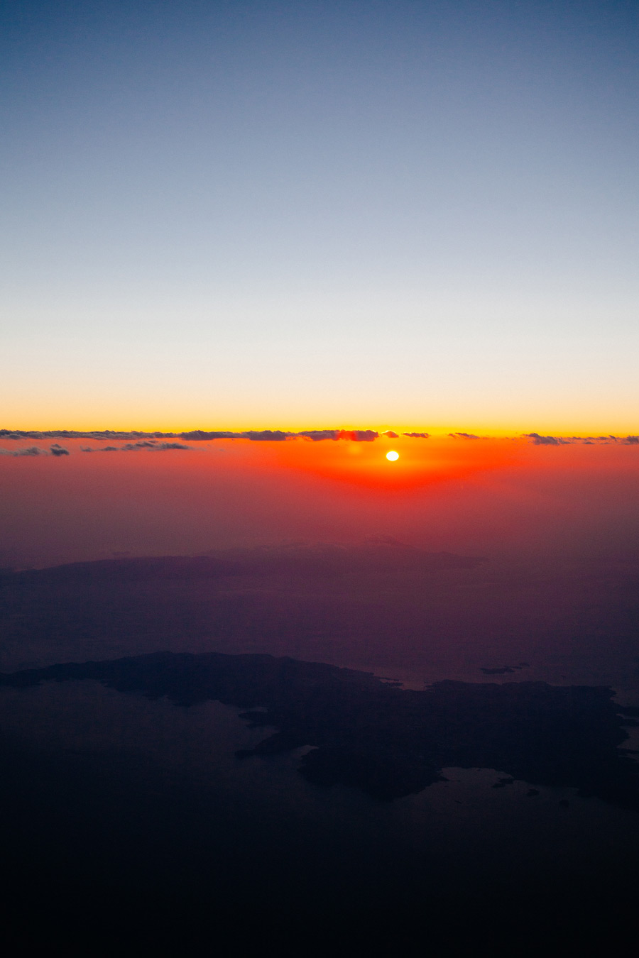 sunrise santorini photo