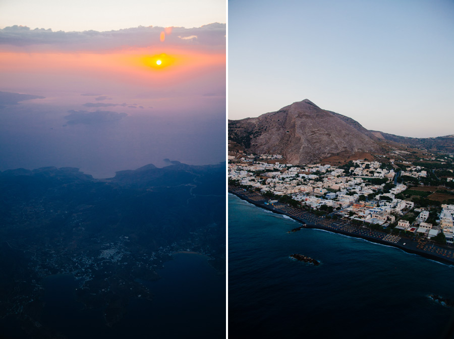 santorini birdseye view