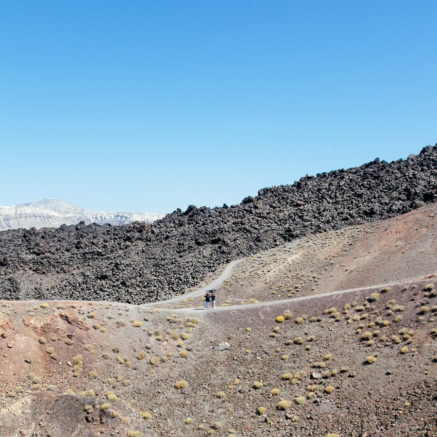 santorini volcano