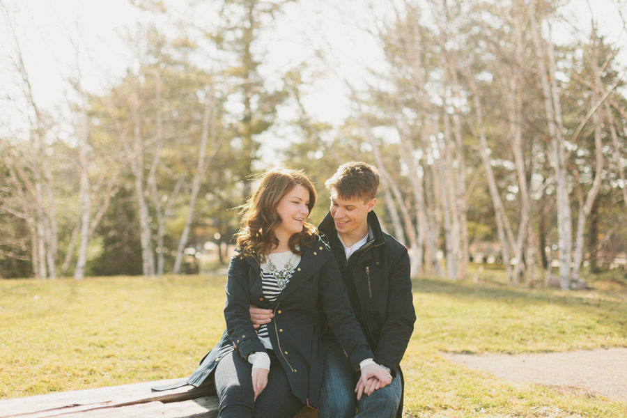 natural engagement photos