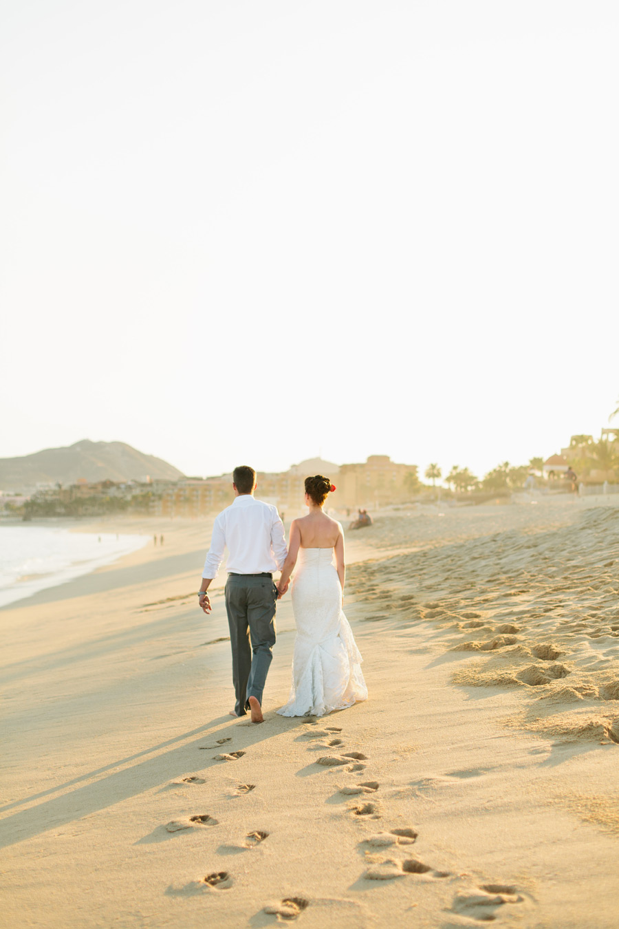 cabo beach wedding photos