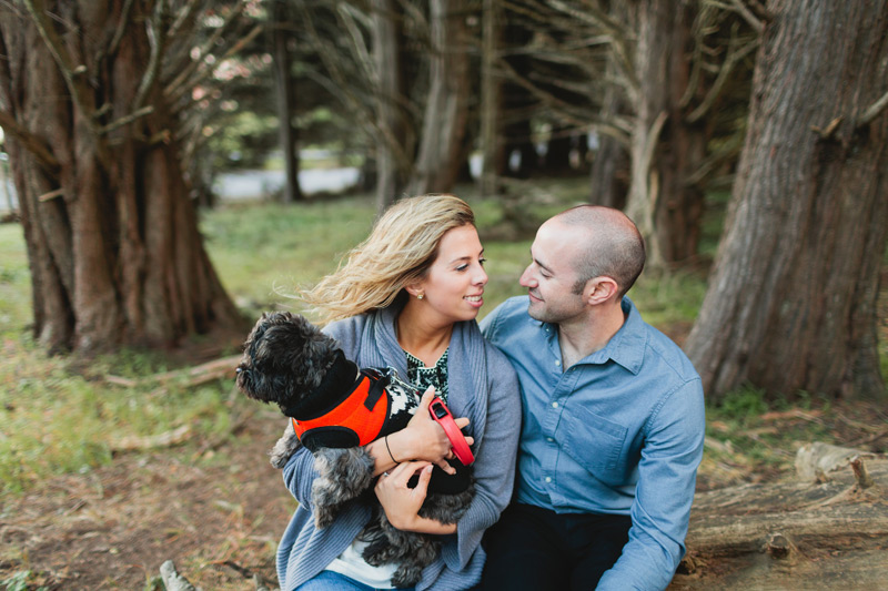 marin headlands engagement pictures