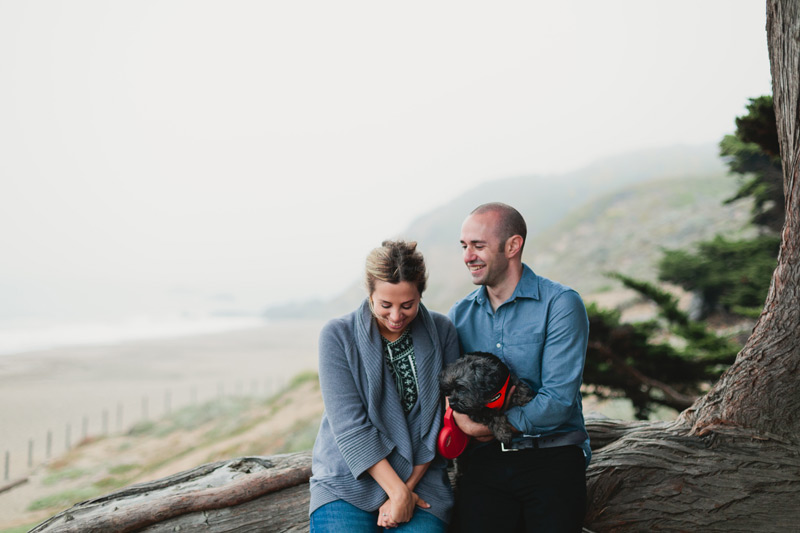 san fran engagement photos baker beach