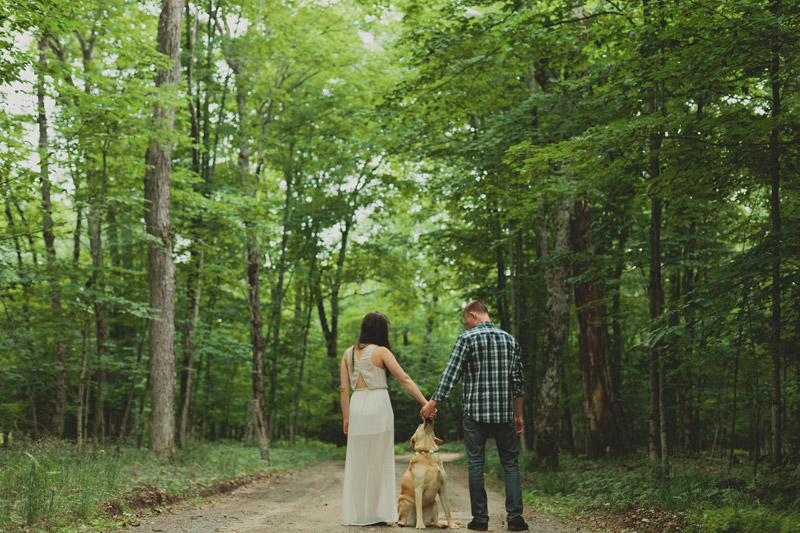 Boho Cottage Engagement Photos