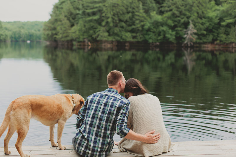 Cottage Country Engagement Shoot