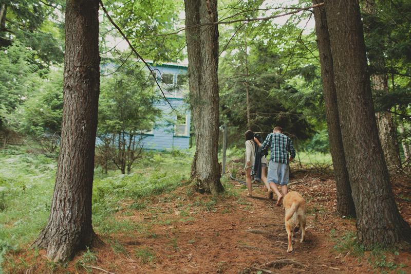 Nostalgic Cottage Engagement Session