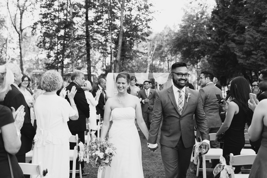 holland marsh wedding ceremony photos