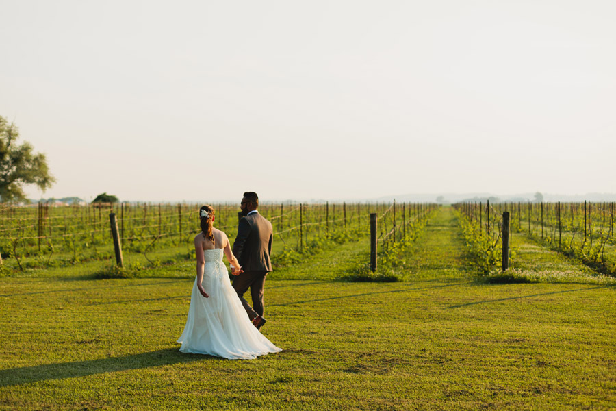 winery wedding photos