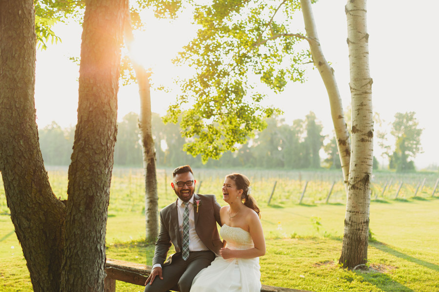 wedding photos at holland marsh winery