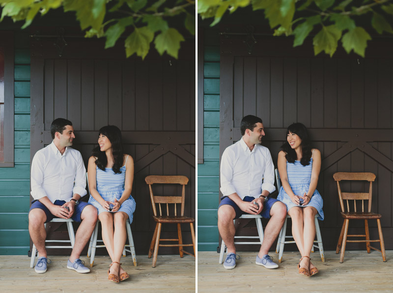 niagara on the lake winery engagement shoot