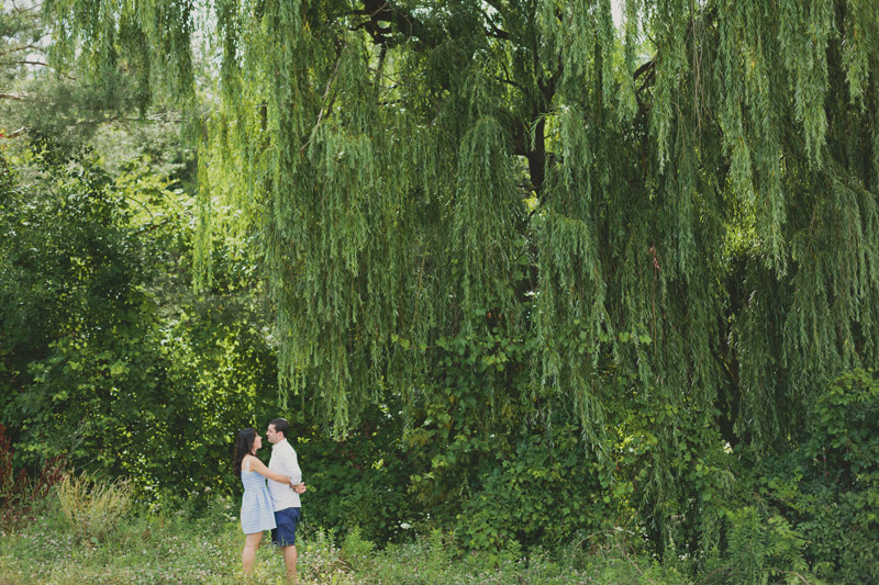 engagement photos willow tree