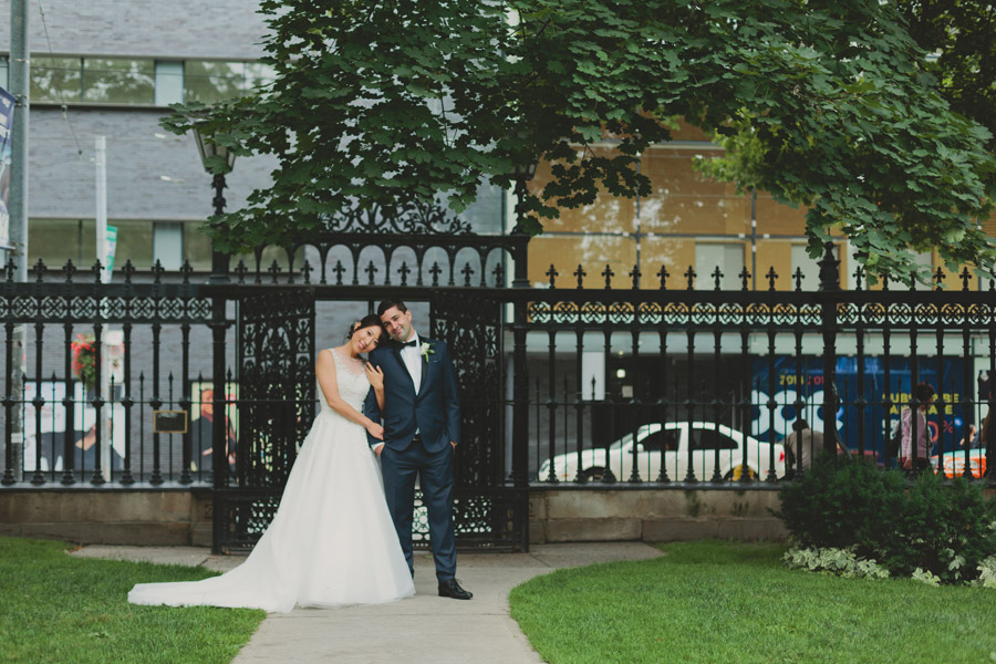 Wedding photos at Osgoode hall