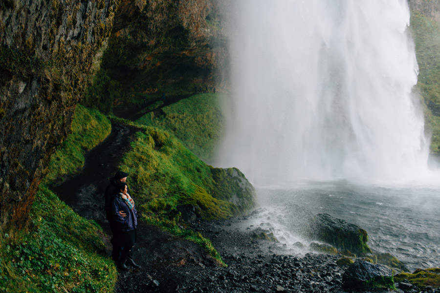 Seljalandsfoss portraits Iceland