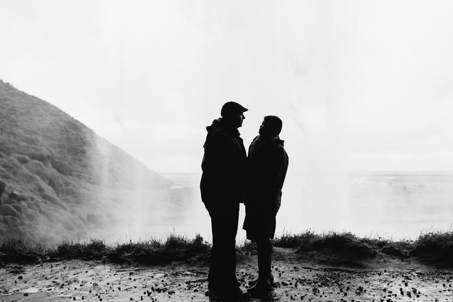 Couples photos Seljalandsfoss