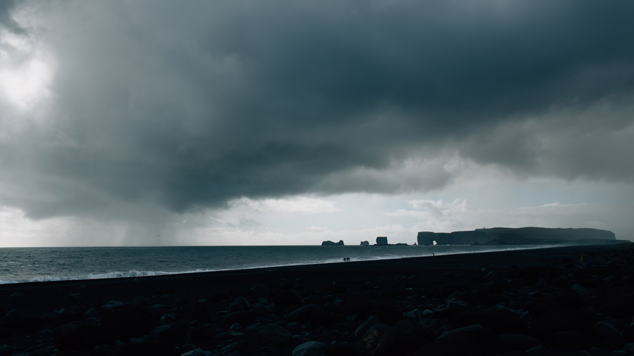 Iceland Black Sand Beach