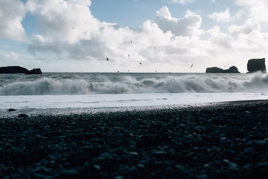 elopement locations black sand beach Iceland