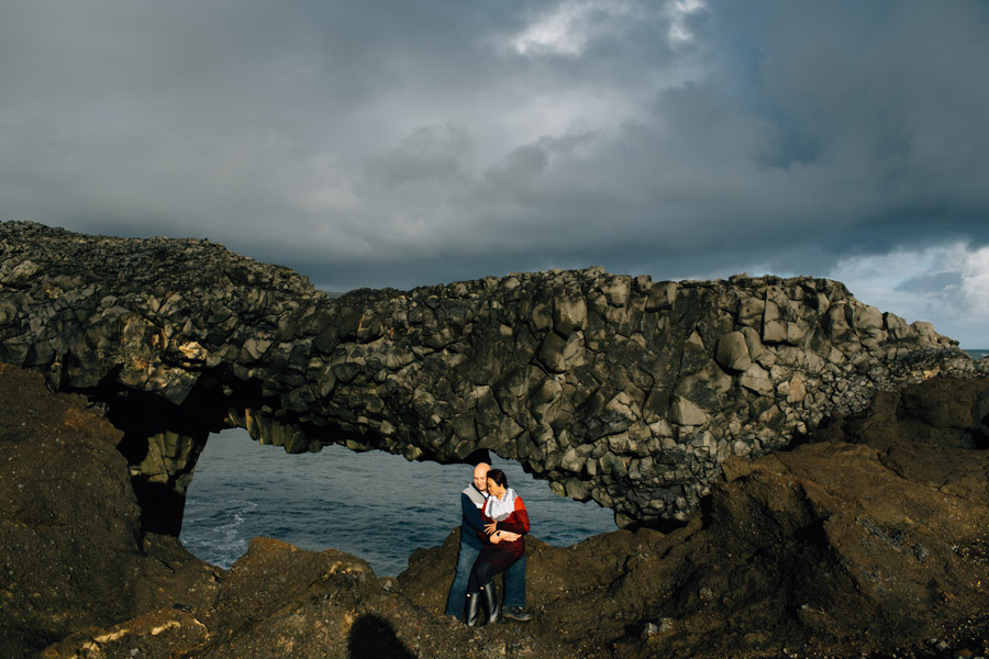 Dyrholaey Iceland couples portraits