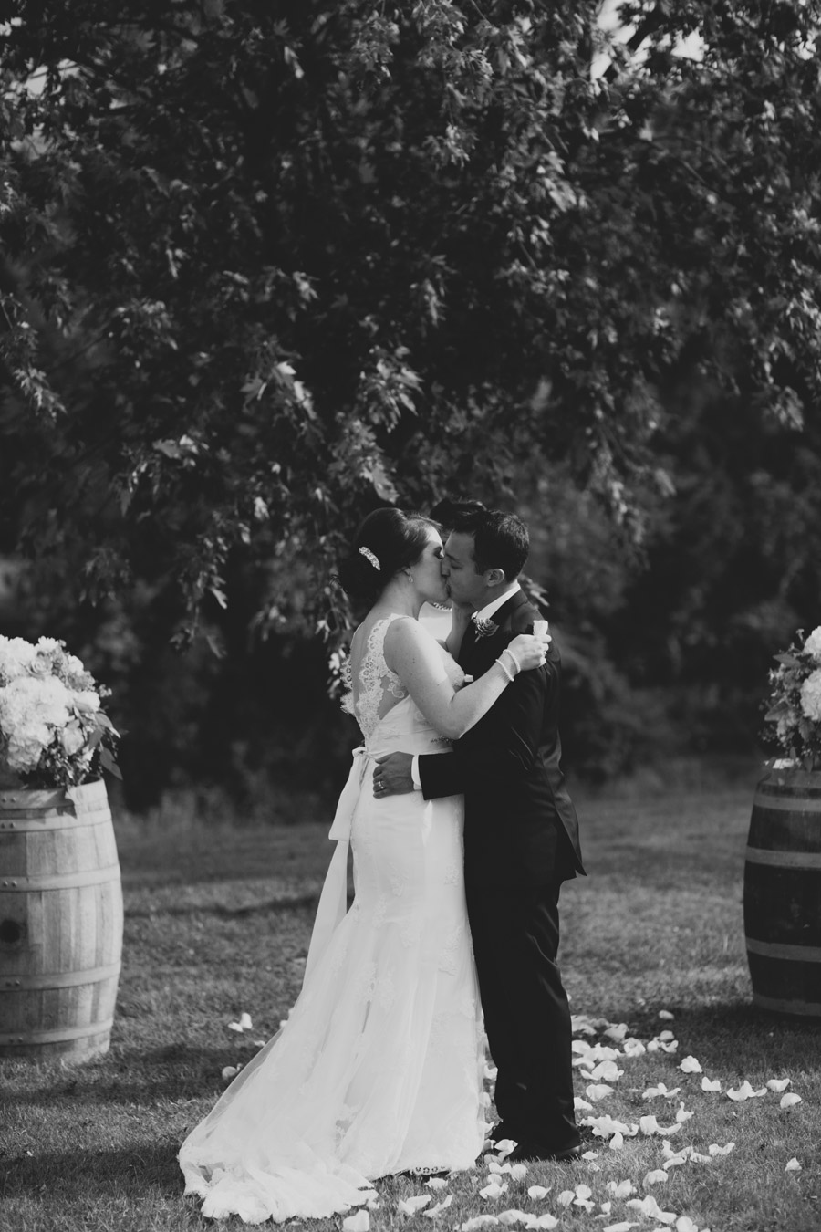 Getting married at a winery