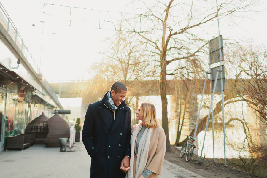 Stockholm couples portrait