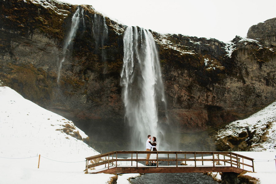 Seljalandsfoss wedding photos