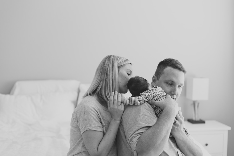 Untraditional newborn photos