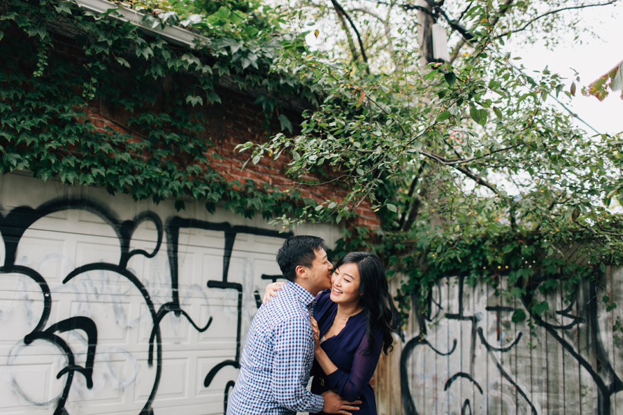 Engagement pictures Kensington market