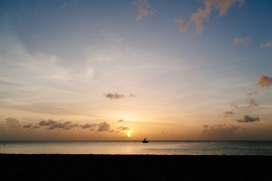 Caribbean sunset