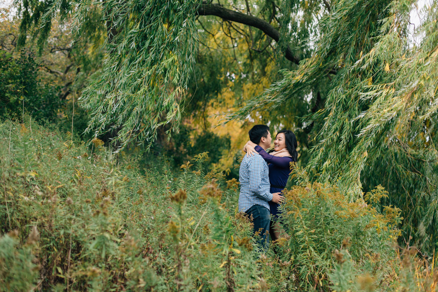 Fall High Park engagement pictures