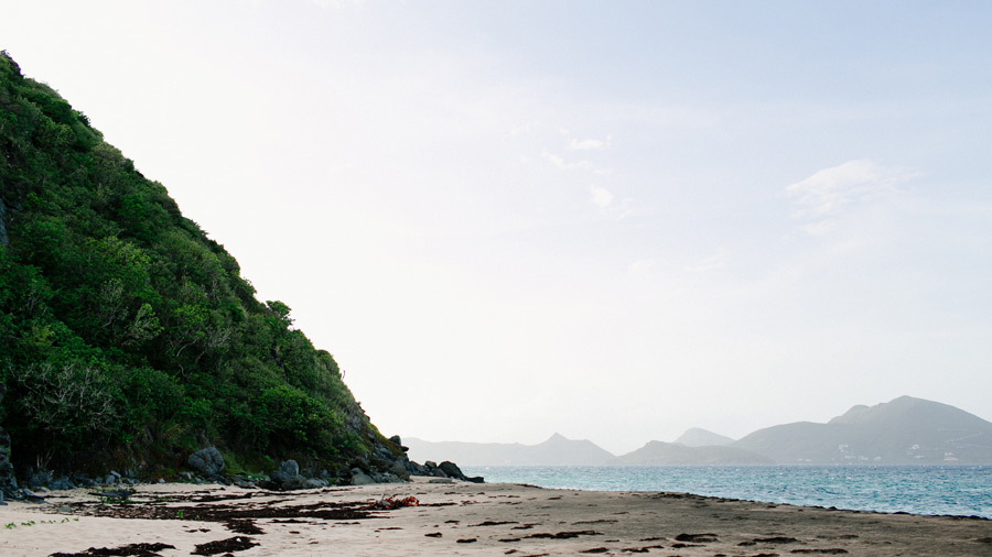 Lovers beach Nevis