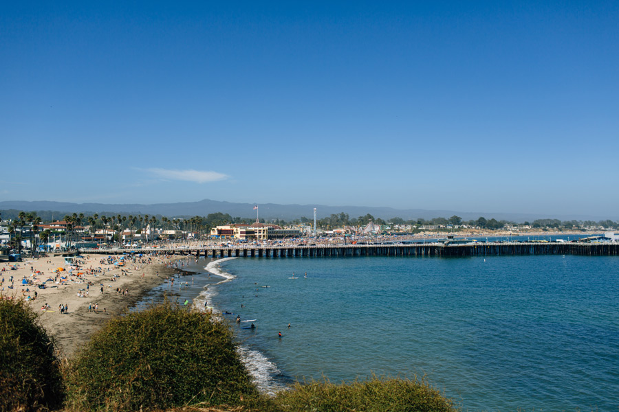 Santa Cruz beach boardwalk photos