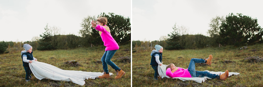 icelandic children playing in the park