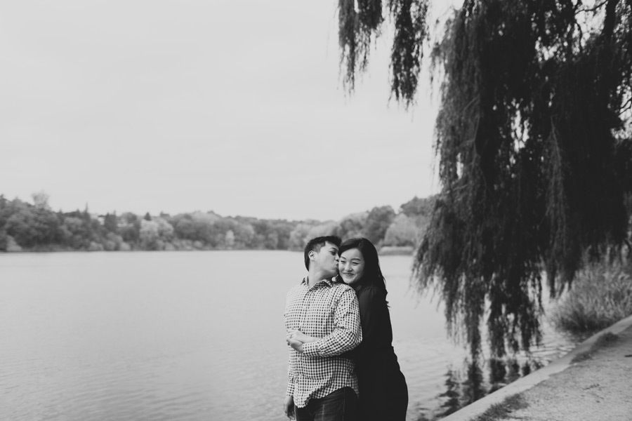 High park engagement shoot