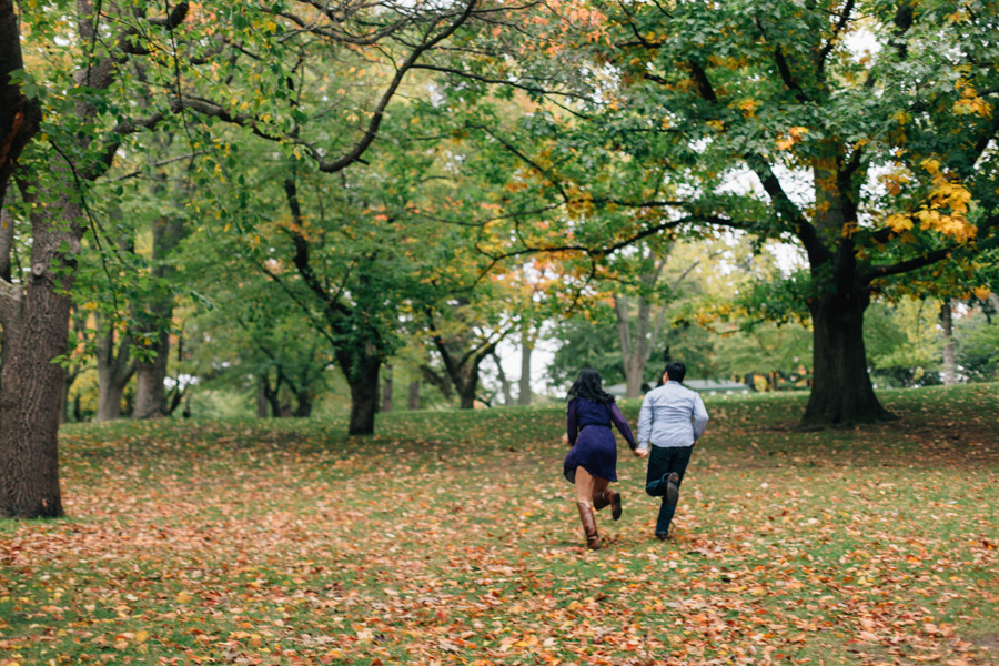 High park engagement shoot