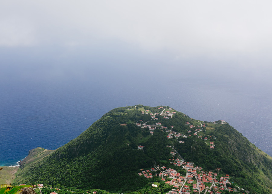 Mount Scenery hike Saba