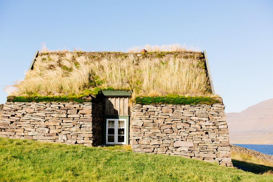 Icelandic turf house