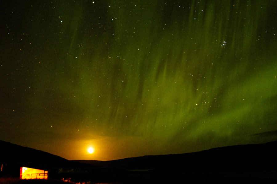 Iceland aurora borealis