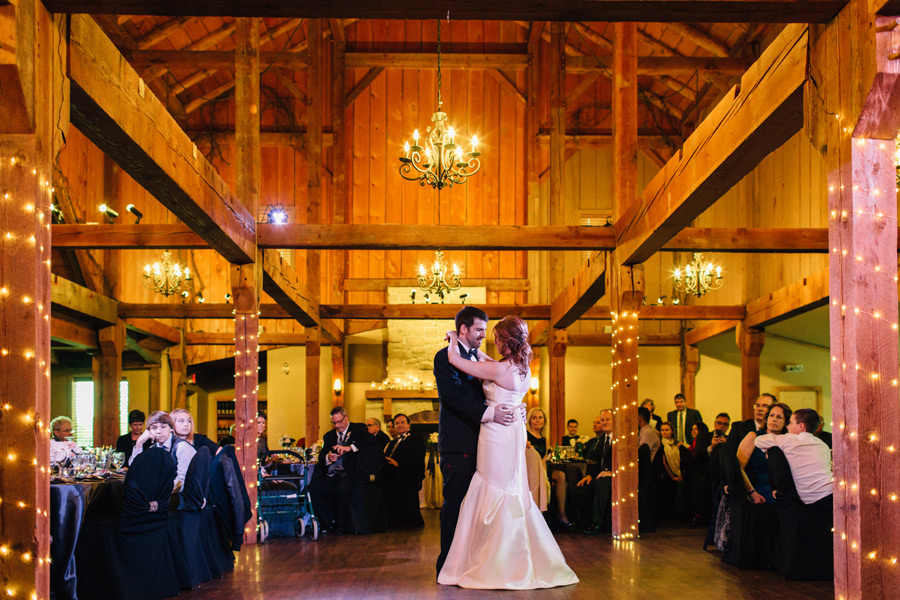 Bellamere Winery wedding reception