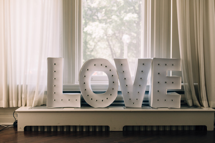 Wedding Decor Ideas Handmade Love Sign