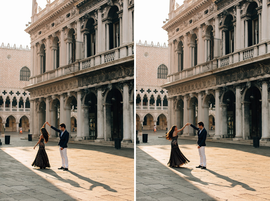 Venice romantic couples photos