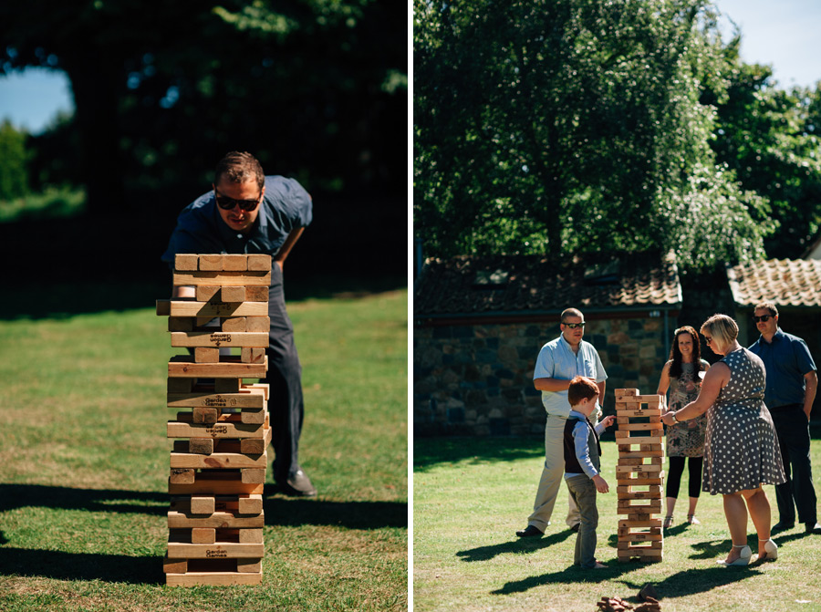 life sized jenga wedding lawn games