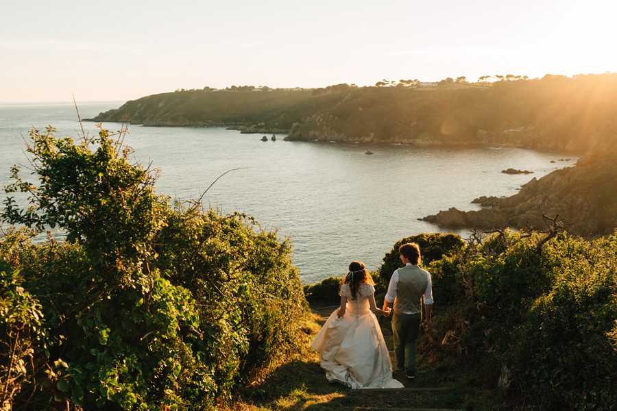 Creative wedding photographer Guernsey