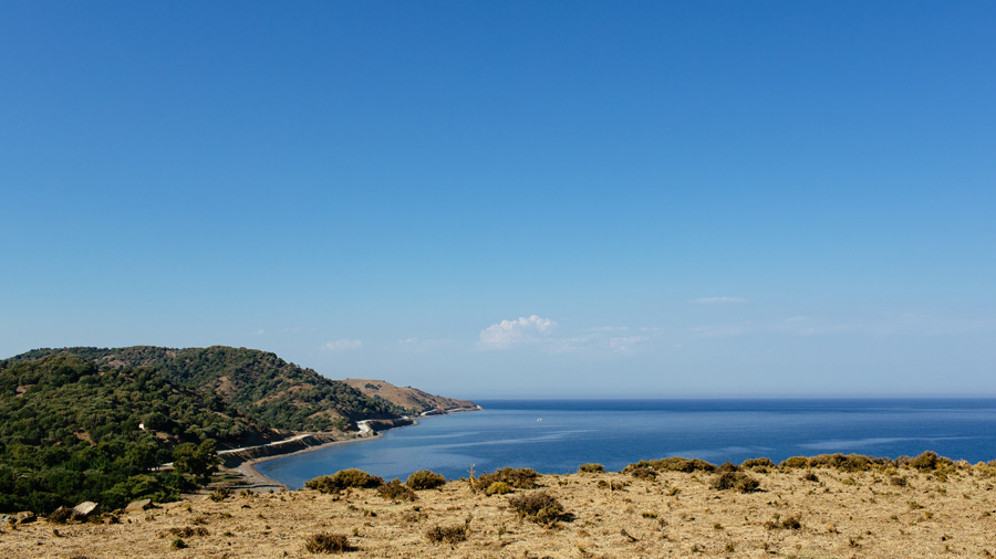 Samothraki island Greece