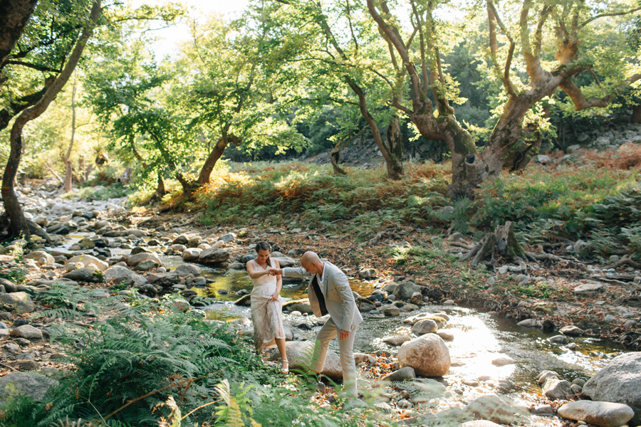 forest wedding photos