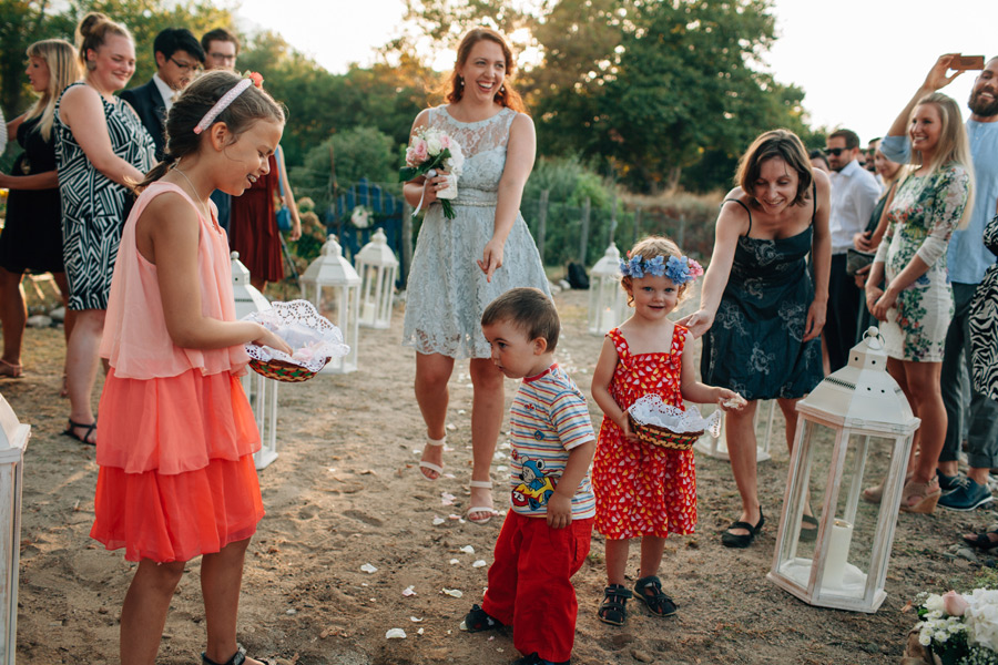 Documentary wedding photographer Greek islands