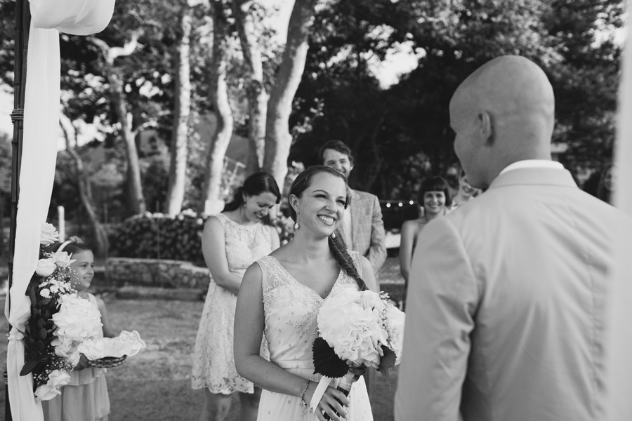 Candid wedding photography