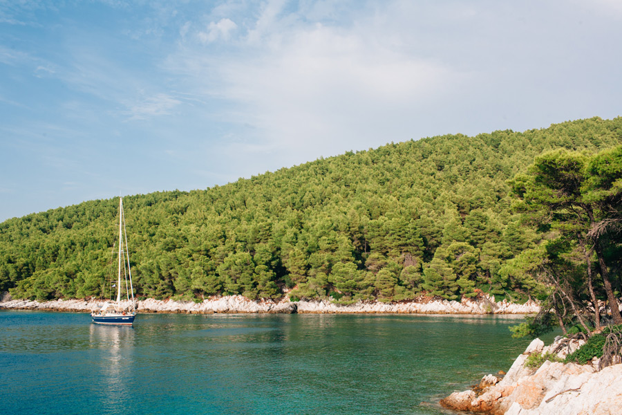 Skopelos wedding by the sea