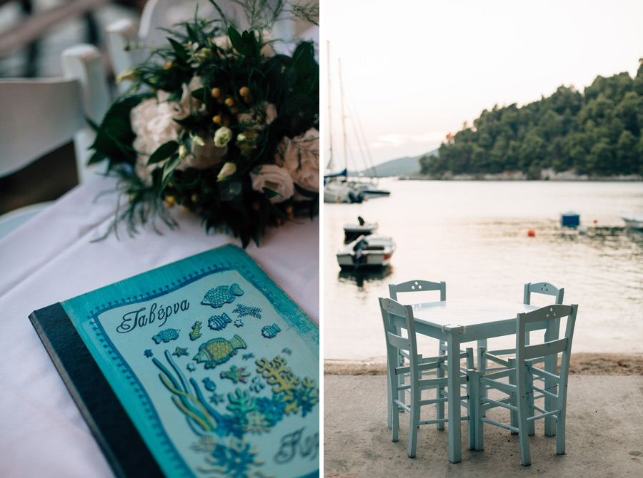 Skopelos best seaside setting taverna