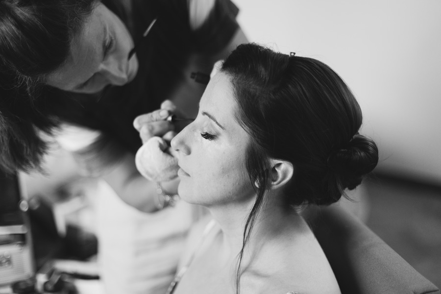 bride getting ready hotel sovana